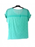 LADIES T-SHIRT WITH STUDS